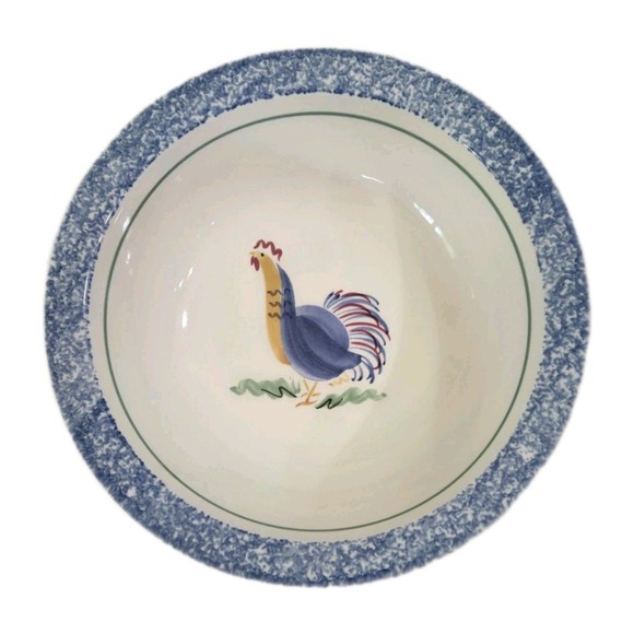 PFALTZGRAFF Vintage 11 1/2" SUNNYDALE ROOSTER VEG-SERVING BOWL - Picture 1 of 5